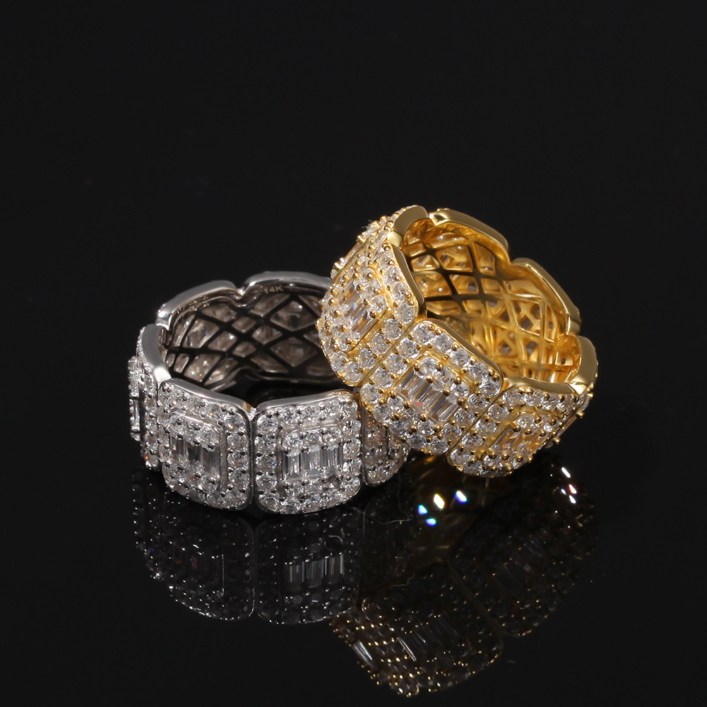 Personality ladder zirconium ring