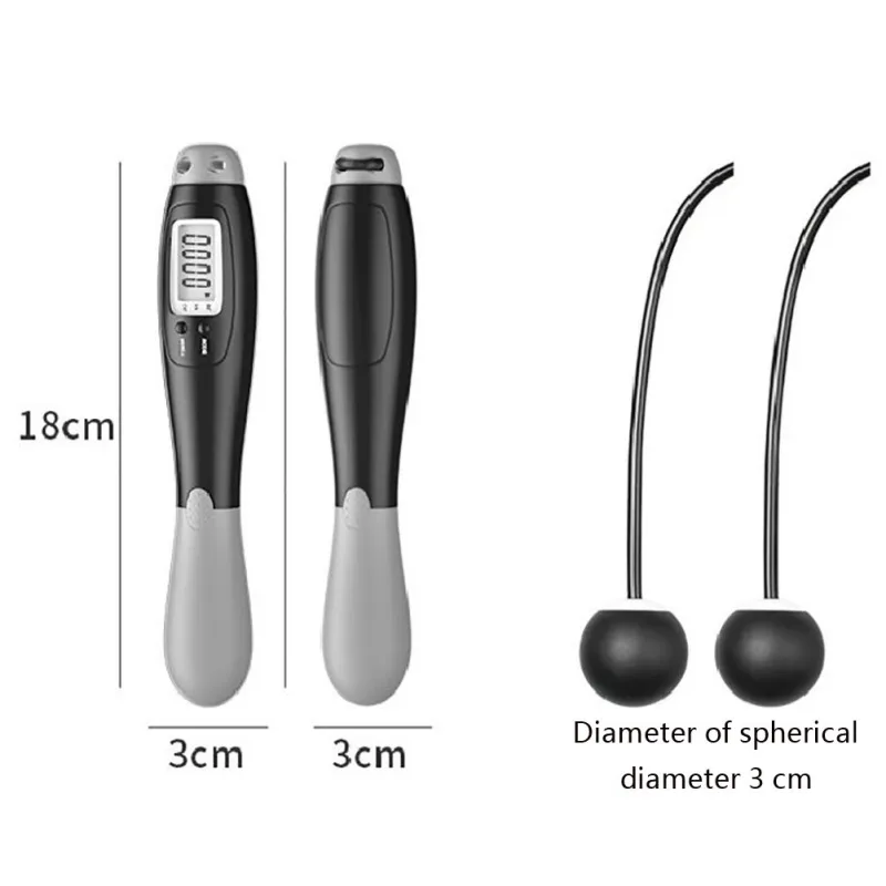 Cordless Ropes Smart Electronic Digital Wireless Skip Rope Calorie Consumption Fitness Body Building Exercise Jumping Rope – image 6