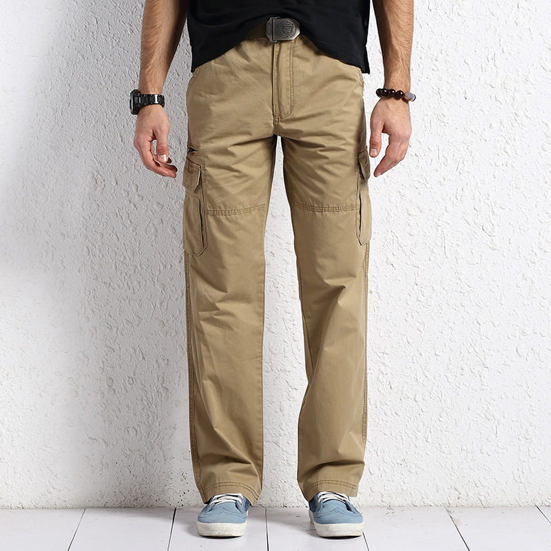 Multi Pocket outdoor work wear casual pants