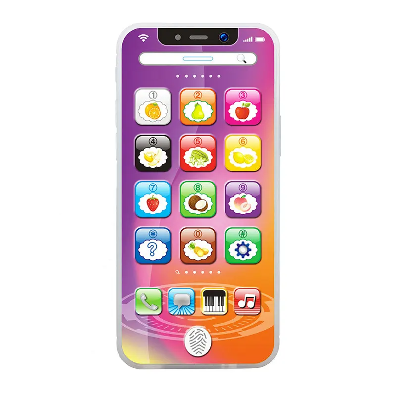 Children's Simulation Touch Music Charging Toy Mobile Phone