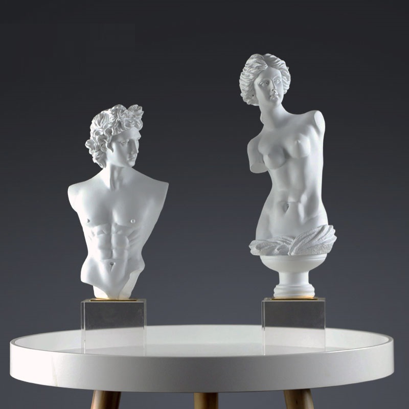 Classical Style Decorative Resin Statue – Venus, Apollo or Thinker