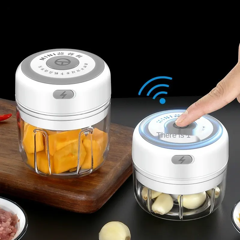 Wireless Mini Baby Food Supplement Electric Garlic Pulling Pressing