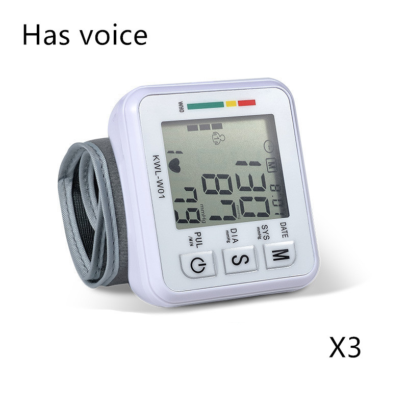 Medical Digital Wrist Blood Pressure Monitor Automatic Tonometr BP Measurement P - Picture 12 of 17