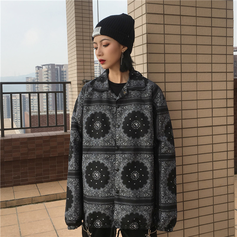 Loose street hip-hop jacket