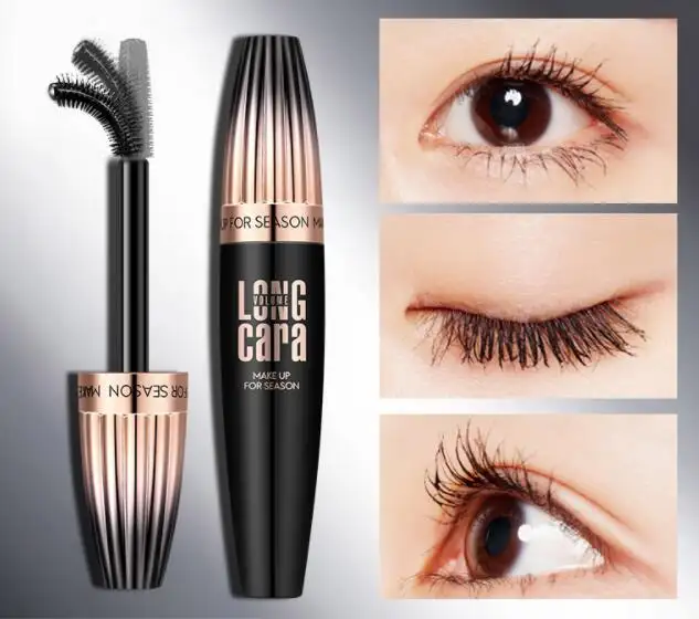 Makeup Eyelash Mascara Eye Lashes 4D Silk