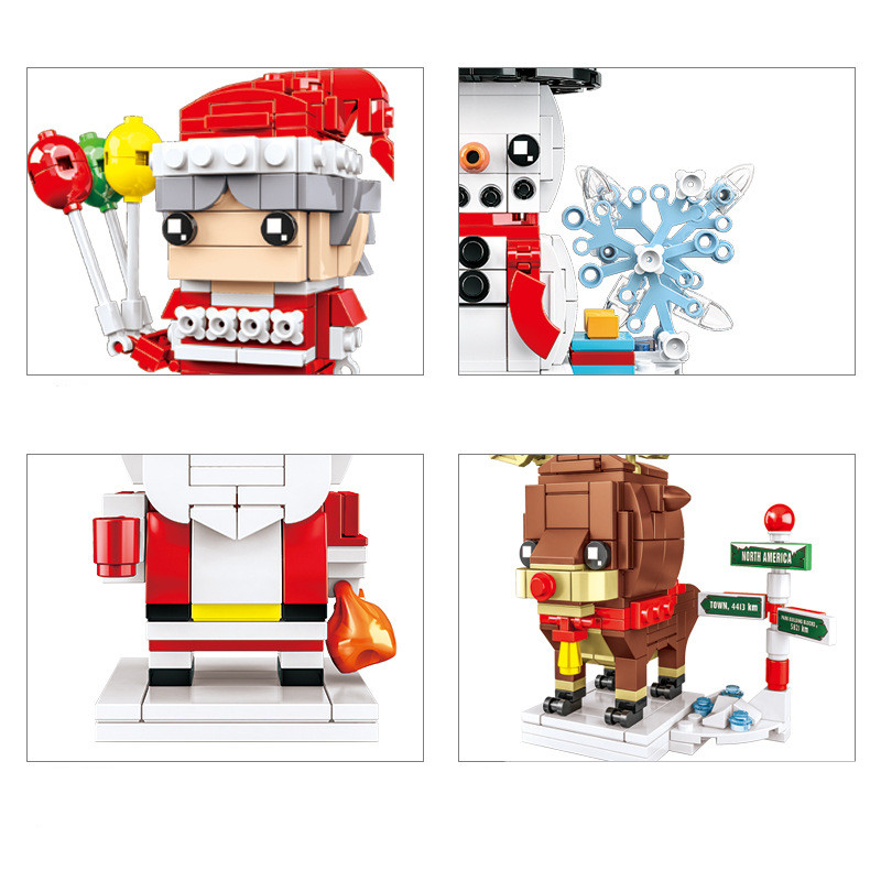 Elk puzzle building blocks
