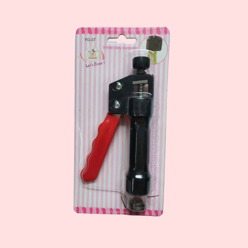 Hand-pressed soft clay squeezer decorating baking tools