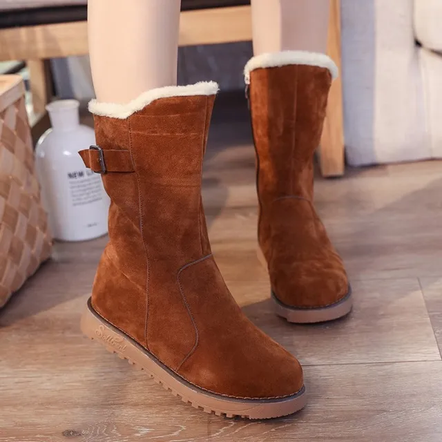 New winter snow boots Brown - Shop at LoveMi