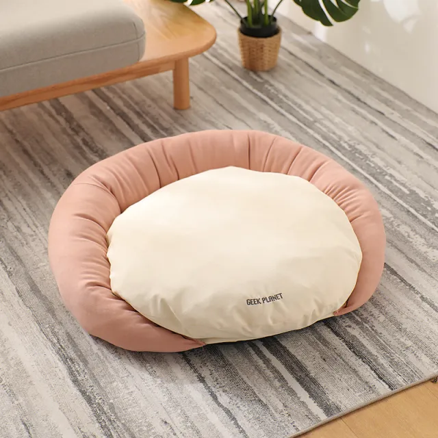 A warm pet house in winter Peach - Shop at LoveMi