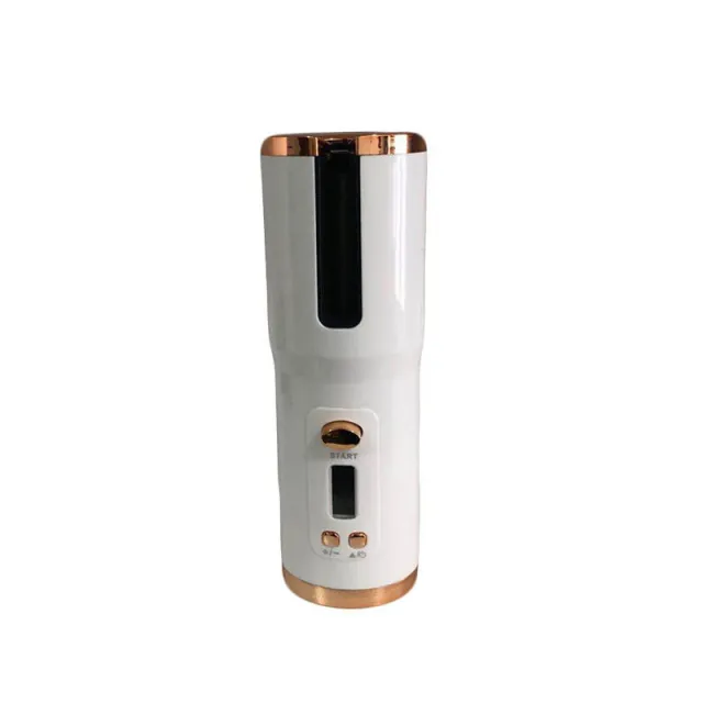 Curling Iron USB Wireless Multifunctional Charging Curler White - Shop at LoveMi