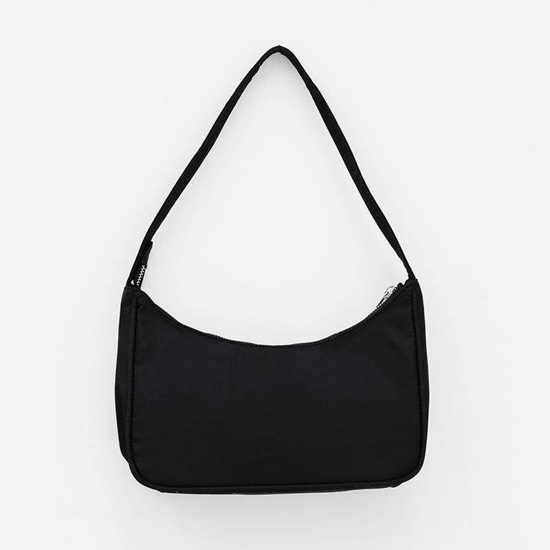 Simple Korean single shoulder handbag Black - Shop at LoveMi