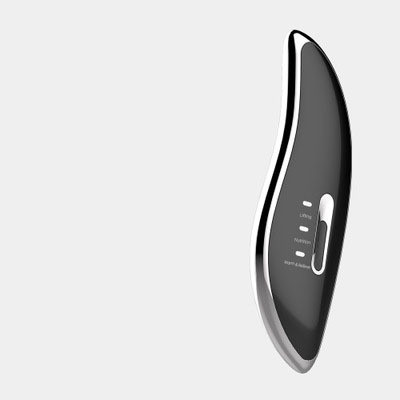 Physical face lifting portable micro current import beauty instrument Black - Shop at LoveMi