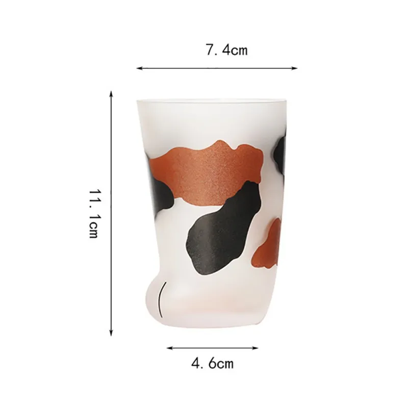 Creative handmade cat's claw coffee milk cup - Color