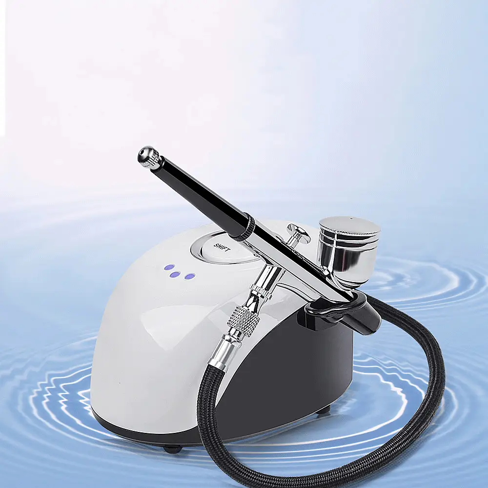 Nanometer facial oxygen injector