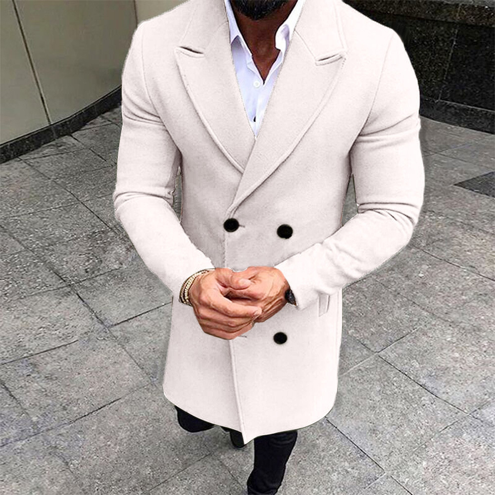 wish hot-selling men's woolen coat