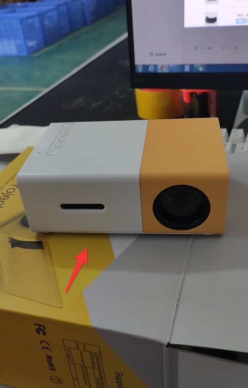 Portable Projector 3D Hd Led Home Theater Cinema HDMI-compatible Usb Audio Projector Yg300 Mini Projector - Image 41