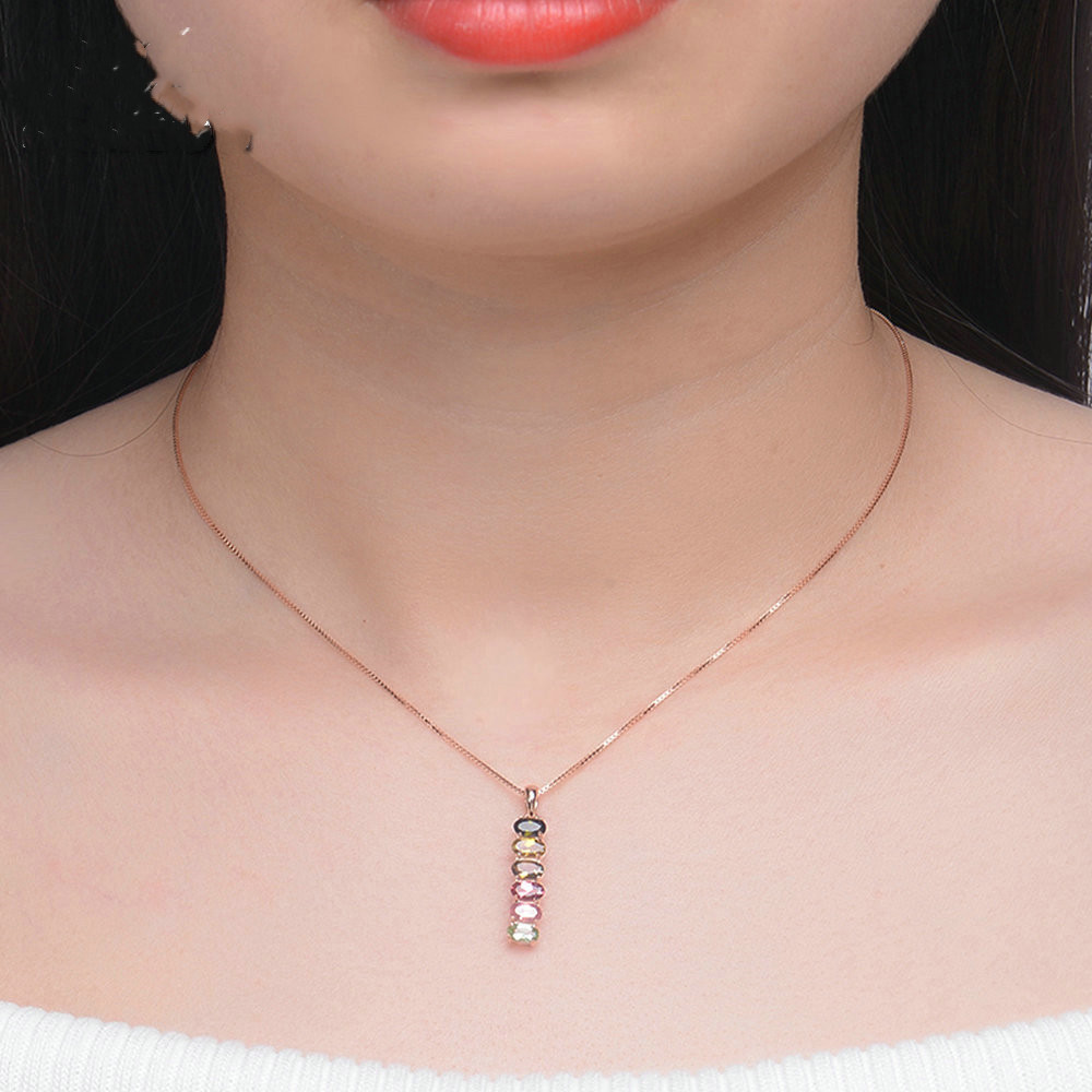 Natural tourmaline jewelry — foto 2