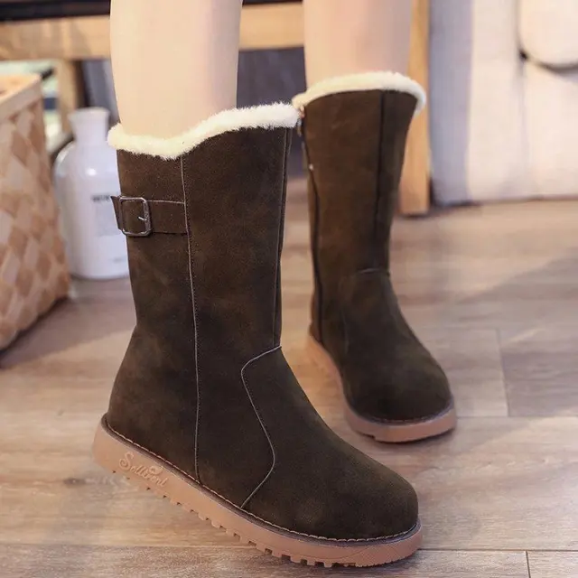 New winter snow boots Green - Shop at LoveMi