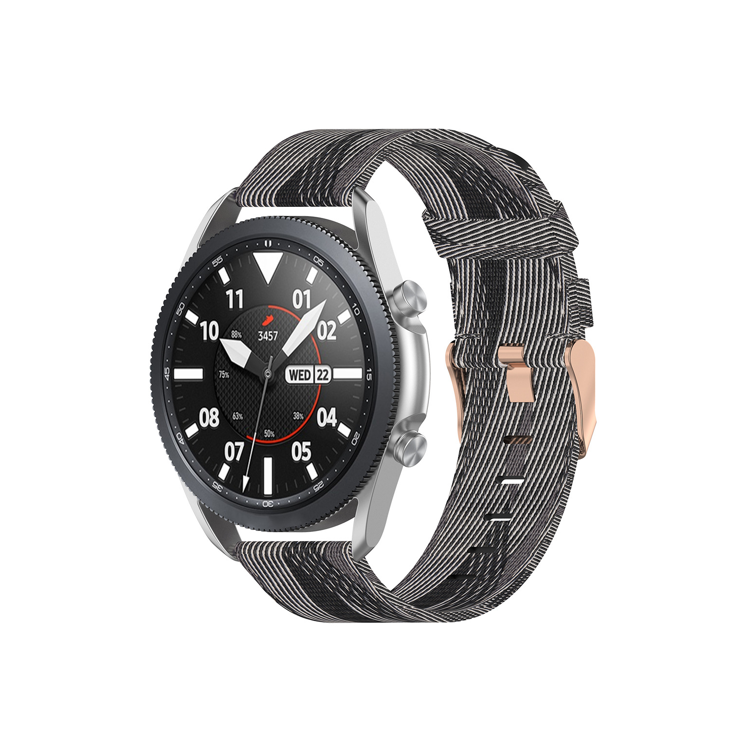 Braided nylon strap