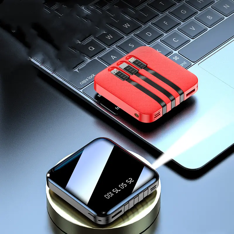 Power Bank with Data Cable
