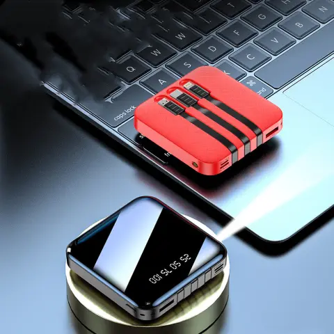 Power Bank with Data Cable