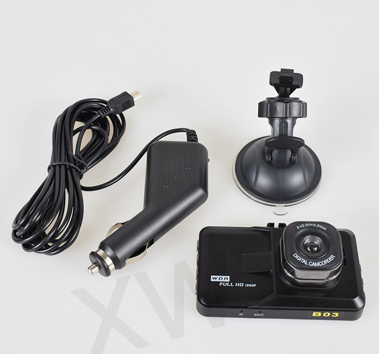 1080P High Resolution Definition Video Car Vehicle 140 Degree Wide Angle Camera DVR Night Vision Recorder with Digital Camcorder - Image 4