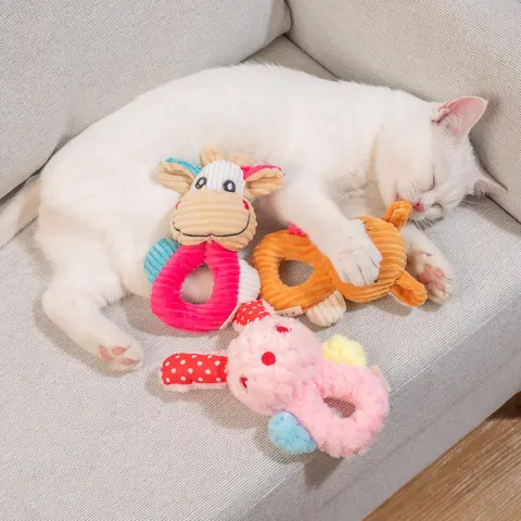 Handshake Plush Doll Cartoon Puzzle Pet Toy