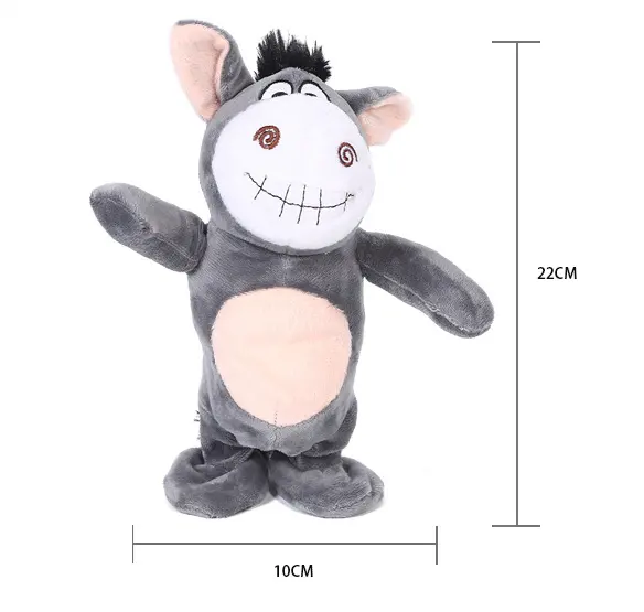 Electronic Robot Donkey Remote Control Kids Plush