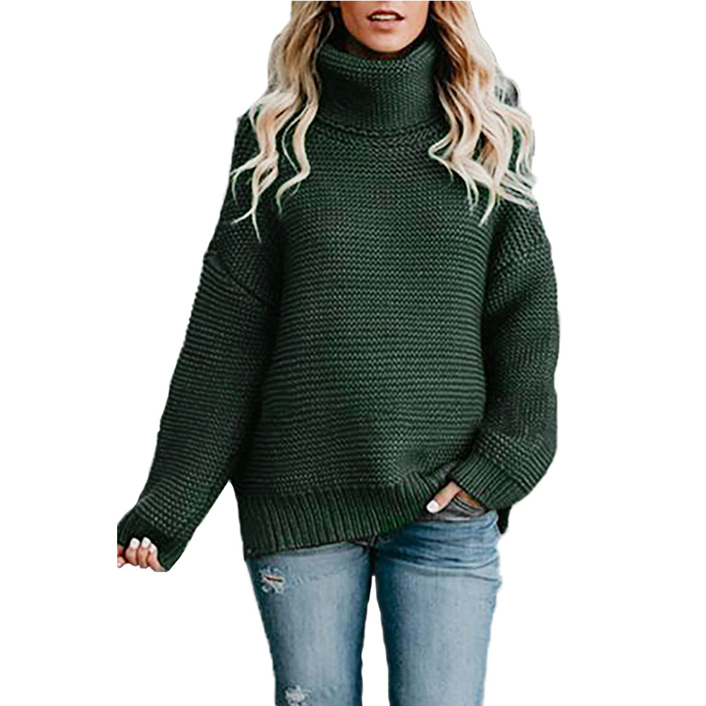 High collar long sleeve Pullover