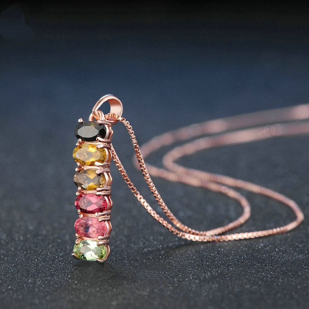 Natural tourmaline jewelry — foto 3