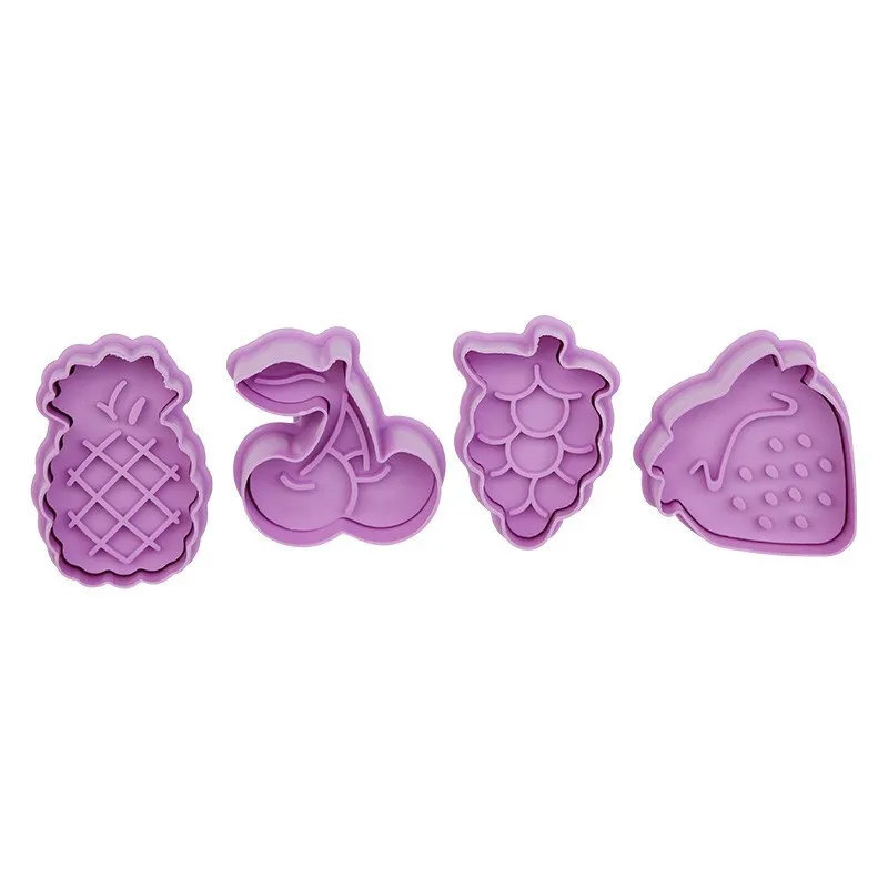 Three-dimensional biscuit mold baking household tools - Fruit Set