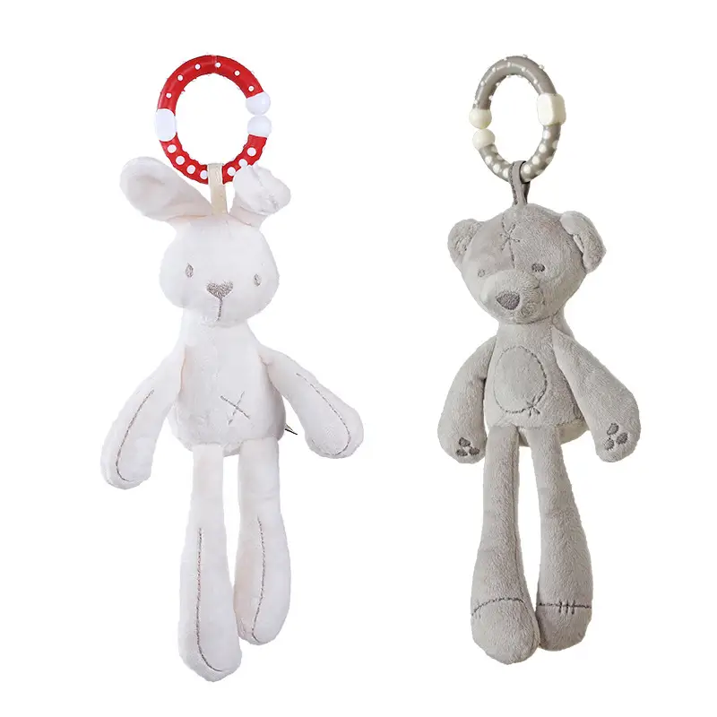 Rabbit / bear wind chime bed ring