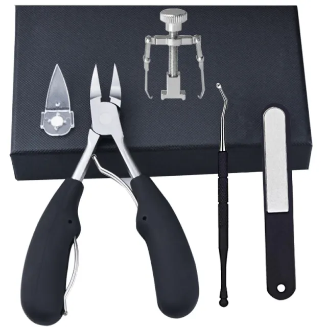 Nail Manicure Tools 5 piece Pedicure Set Black 5Piece Set - Shop at LoveMi