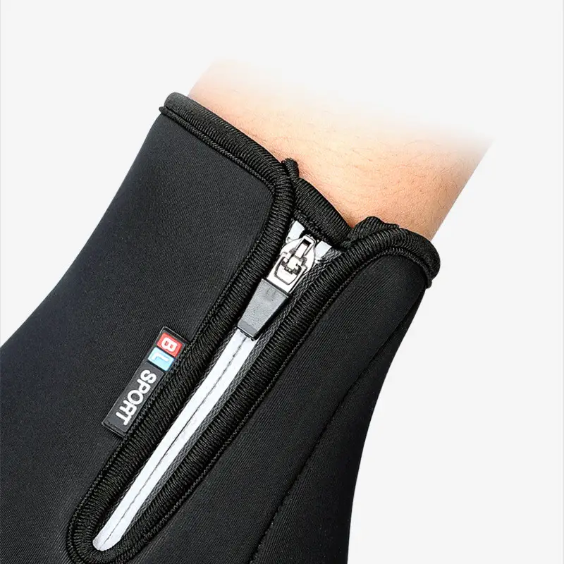 Autumn and winter warm and velvet outdoor gloves