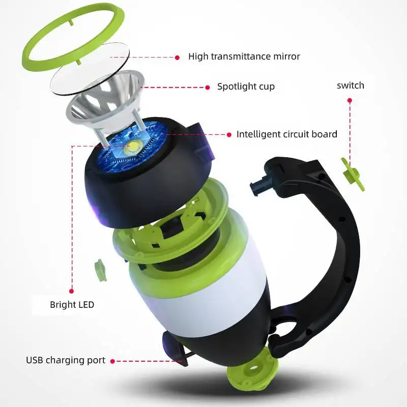 3 In1 Multifunctional Table Lamp Three