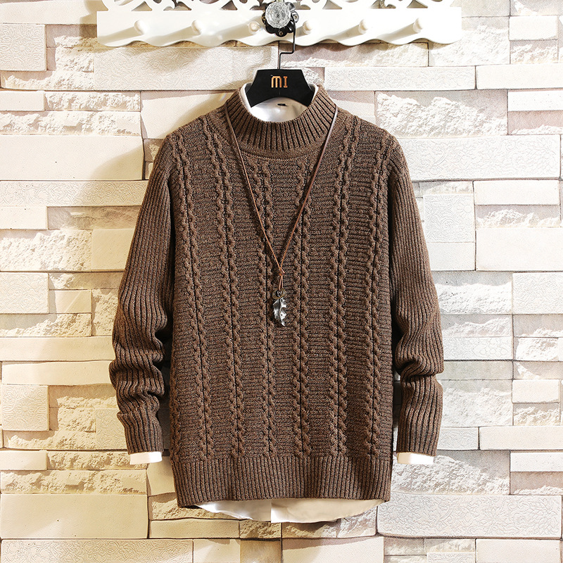 Warm, simple and versatile fashion trend bottoming shirt