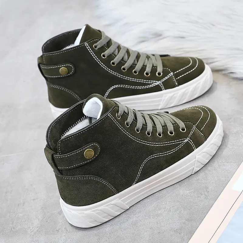 Versatile student shoes women's Korean cotton shoes
