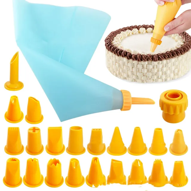 Squeeze nozzle piping bag Blue - Shop at LoveMi
