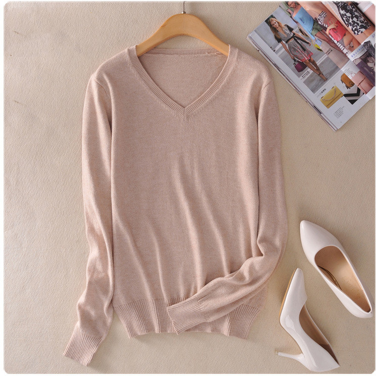 Pullover short style sweater