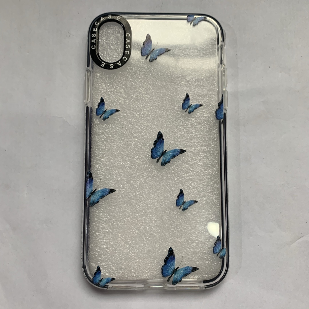 Compatible With Blue Butterfly Transparent Phone Case - Image 4