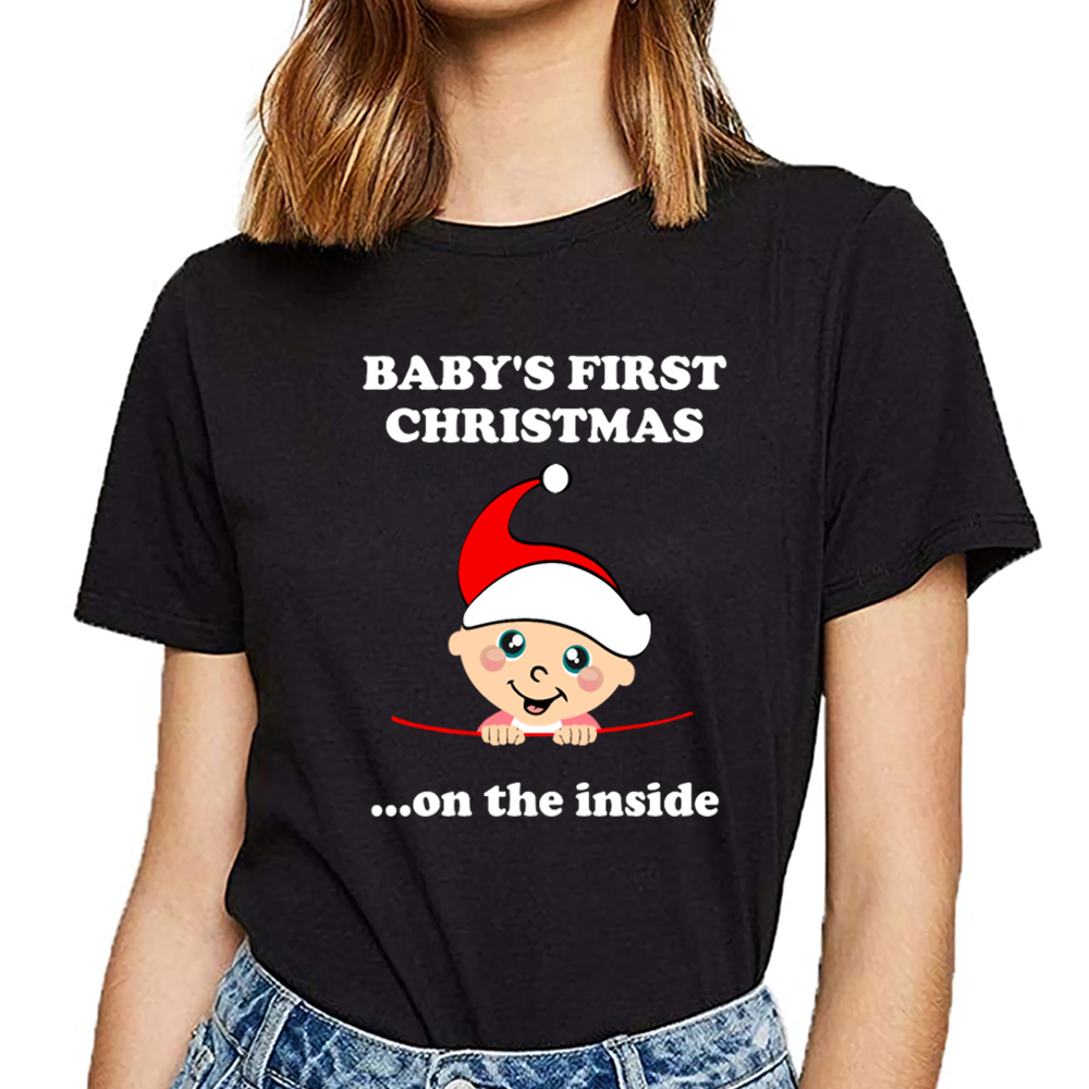 Christmas baby short sleeve T-shirt