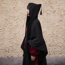 All-match long cloak woolen coat