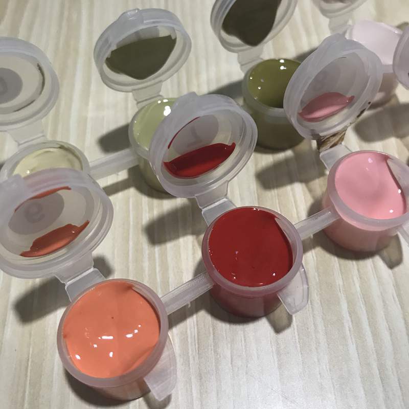 Digital oil painting DIY handmade adult coloring painting