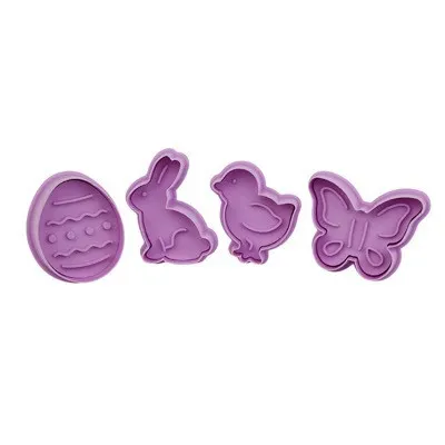 Three-dimensional biscuit mold baking household tools - Easter Set