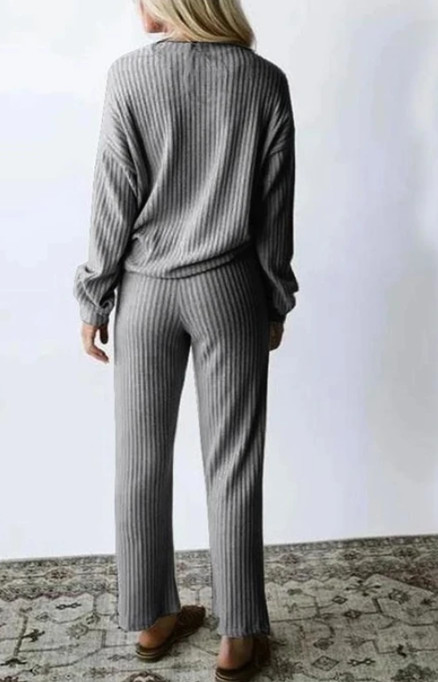 Long dress and pants suit