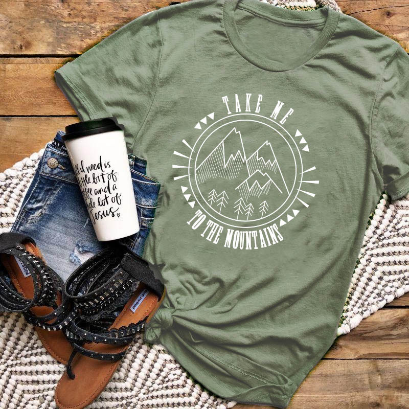 Casual round neck cotton women's short sleeves