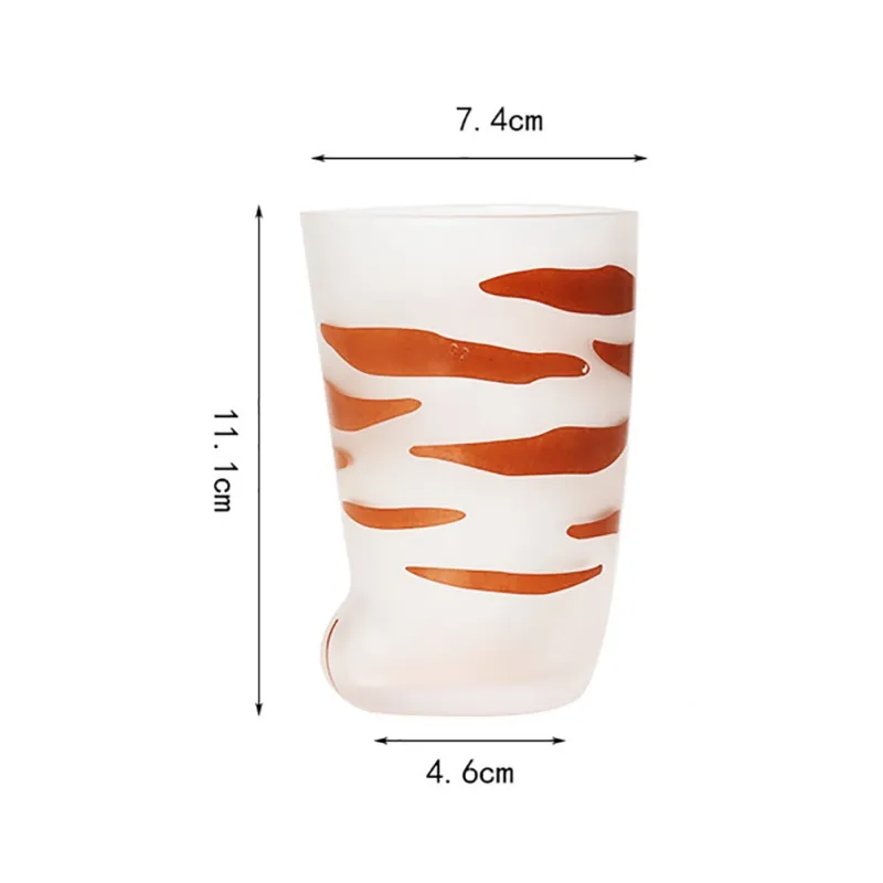 Creative handmade cat's claw coffee milk cup - Yellow