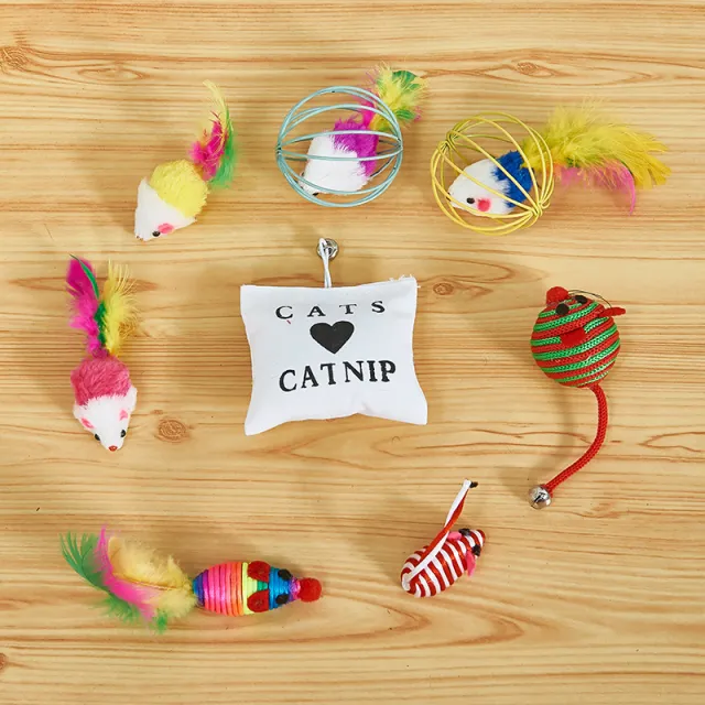 Pet toy combo set pet funny cat toy Multiple - Shop at LoveMi