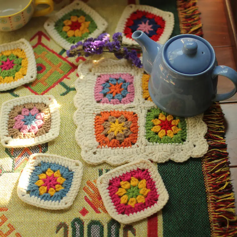 Pastoral forest handmade European style creative coaster