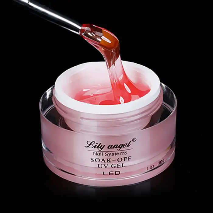 Transparent Color Extension Gel Quick and Long Lasting Nail